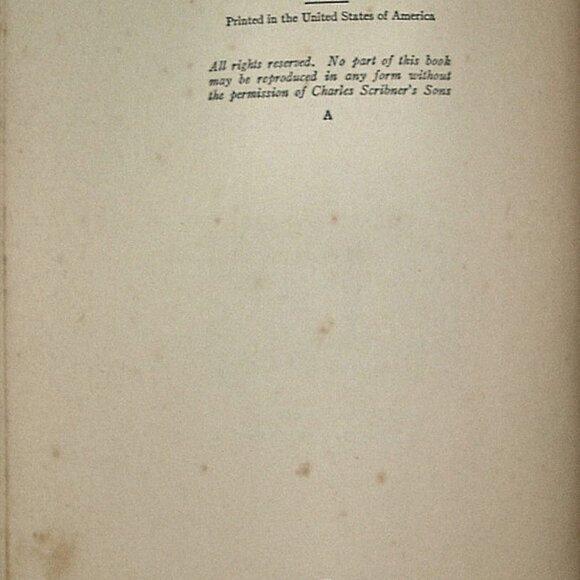 TENDER Is THE NIGHT by F Scott Fitzgerald Charles Scribners Sons First Ed 1934 - Picture 5 of 9